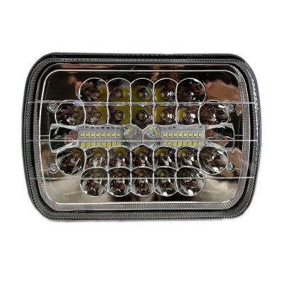 7英寸方型60W汽车LED工作灯远近光前照大灯越野车改装射灯图3