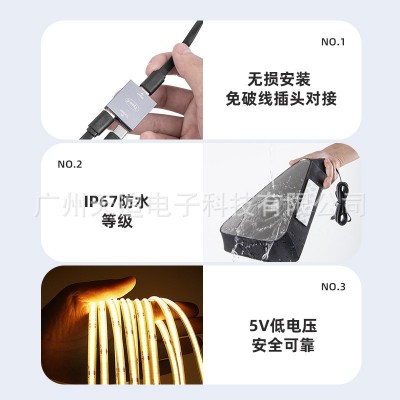 天追适用特斯拉model Y三角窗氛围灯装饰灯三角窗改件无损安装图4
