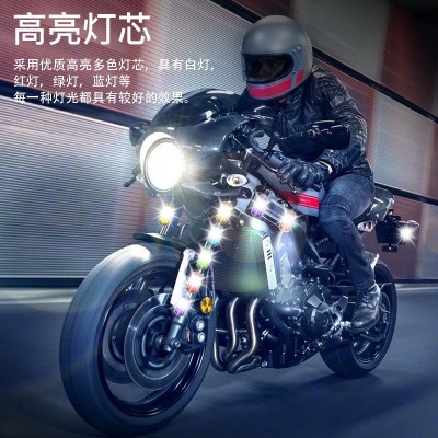 天追M6超大容量汽车摩托电动车飞机灯改装无人机爆闪灯户外警示灯图3