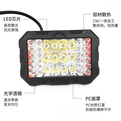 电动摩托车灯改装外置射灯超亮12v60V三轮电瓶车强光LE D大灯射灯图3