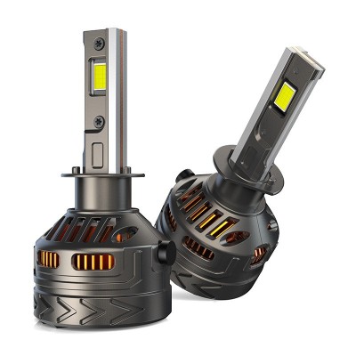 V32汽车LED高亮大灯改装大功率前照灯8000LM远近光一体车灯批发图4